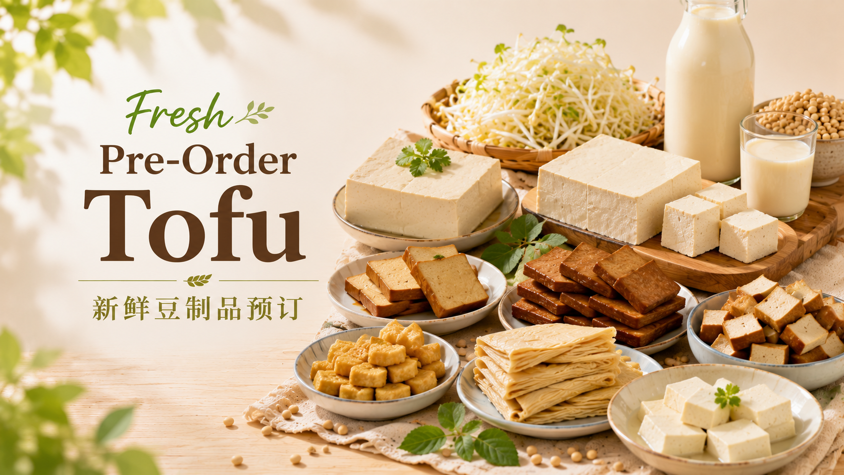 Pre-Order Fresh Soya Product