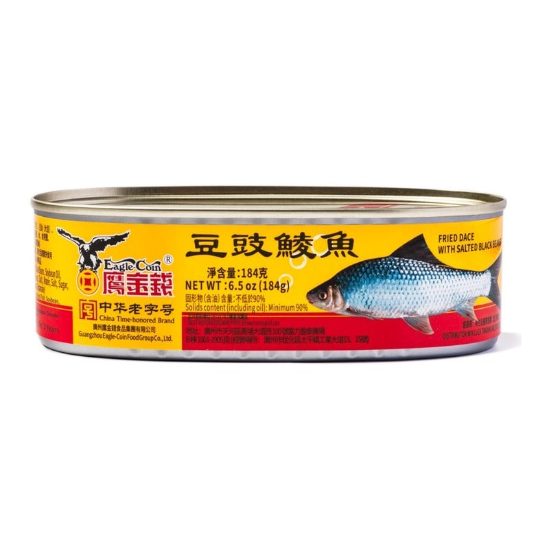 EAGLE-COIN Fried Dace (Salted Black Beans) 184G