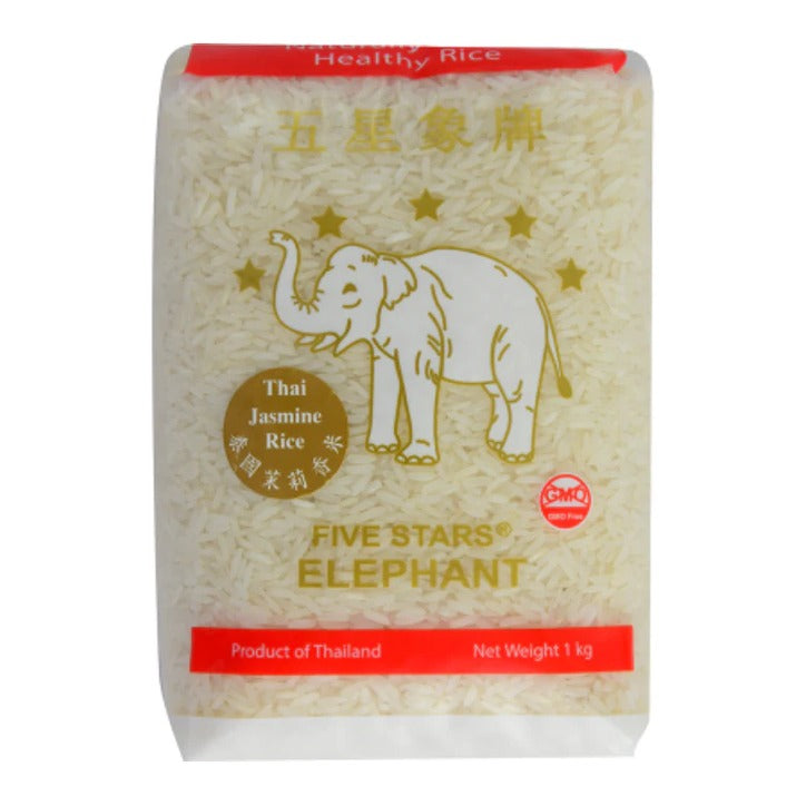 FIVE-STAR-ELEPHANT Thai Jasmine Rice 1KG