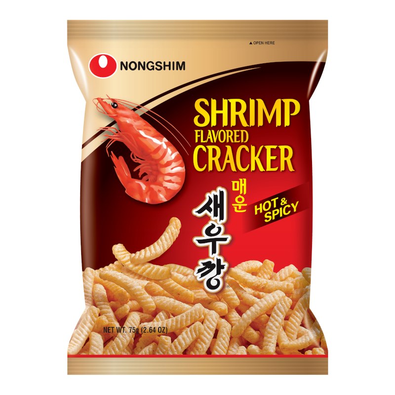 NONGSHIM Shrimp Flavored Cracker Hot 75G