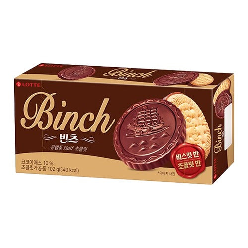 LOTTE Biscuit Binch & Chocolate 102G