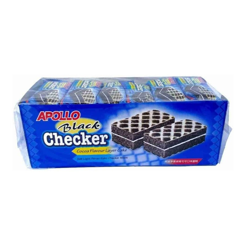APOLLO Chocolate Layer Cake (Black Checker) 18G*24