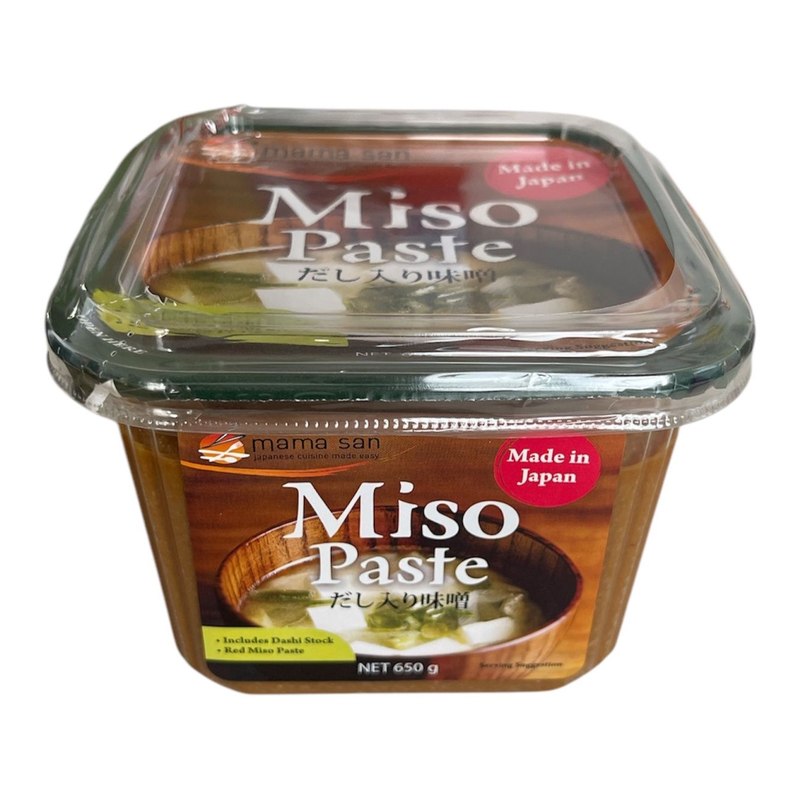 MAMA-SAN Miso Paste (Red, Includes Dashi) 650G