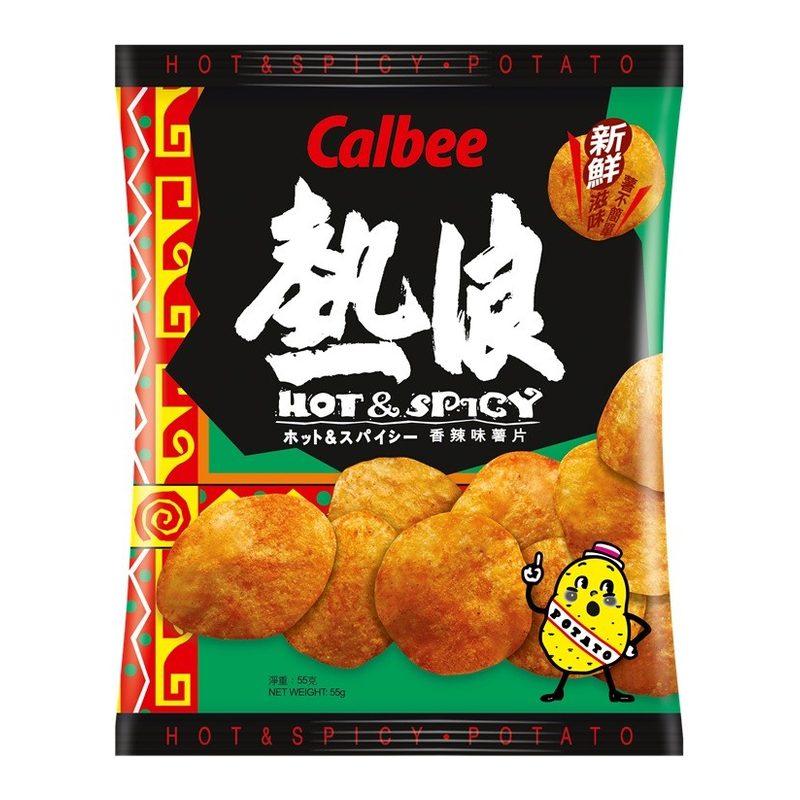 CALBEE Potato Chip (Hot & Spicy) 55G