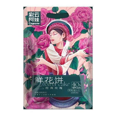 CAI-YUN-A-MEI Rose Flower Cake 200G