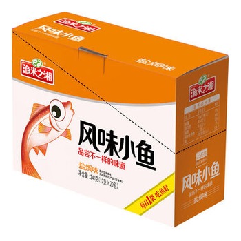YU-MI-ZHI-XIANG Salted Fish 12G*20