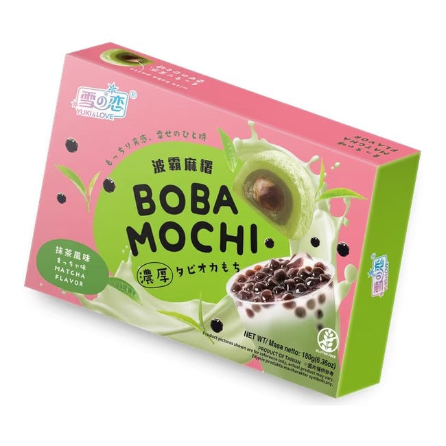YUKI-LOVE Boba Mochi (Matcha) 180G