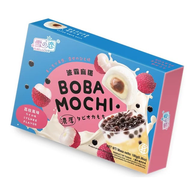 YUKI-LOVE Boba Mochi (Lychee) 180G