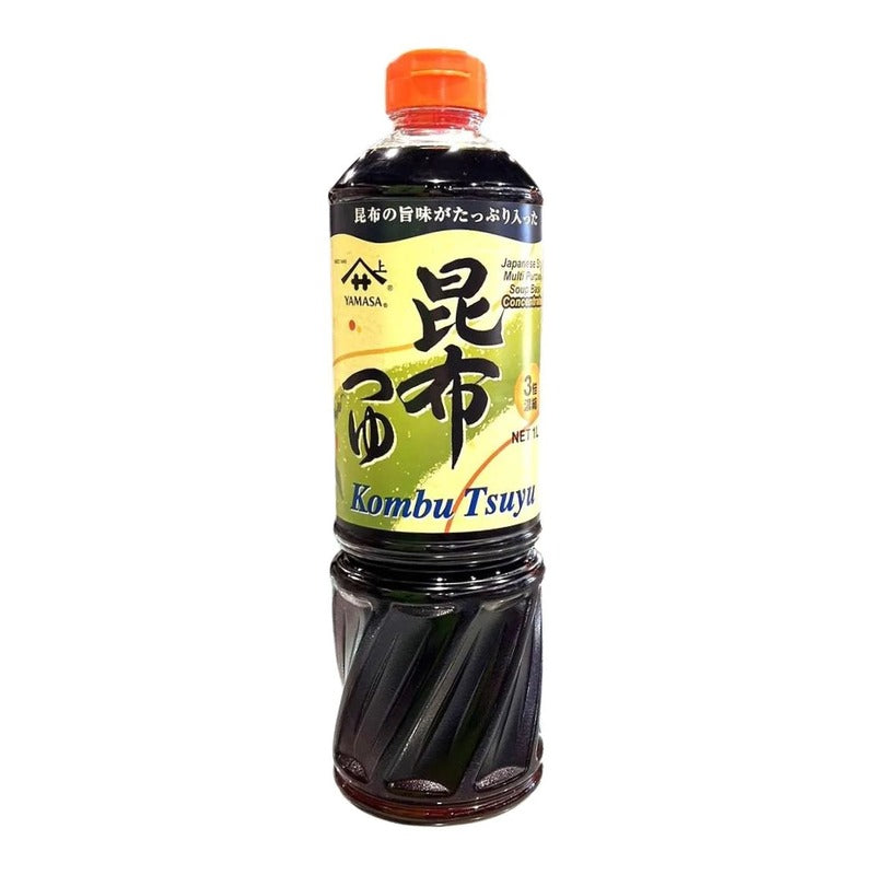 YAMASA Kelp Flavored Soup Base 3xconcentration (Konbu Tsuyu) 1L