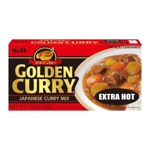 S&B Golden Curry (Extra Hot) 220G