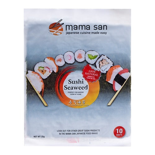 MAMA-SAN Roasted Seaweed / Sushi Nori 10PCS