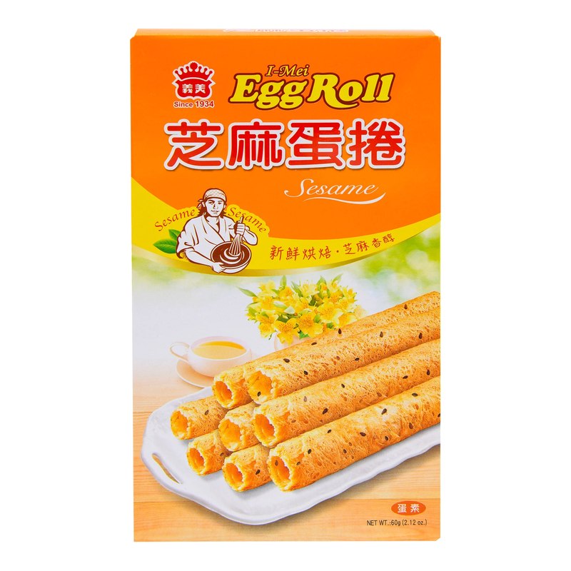 I-MEI Egg Roll Sesame 60G