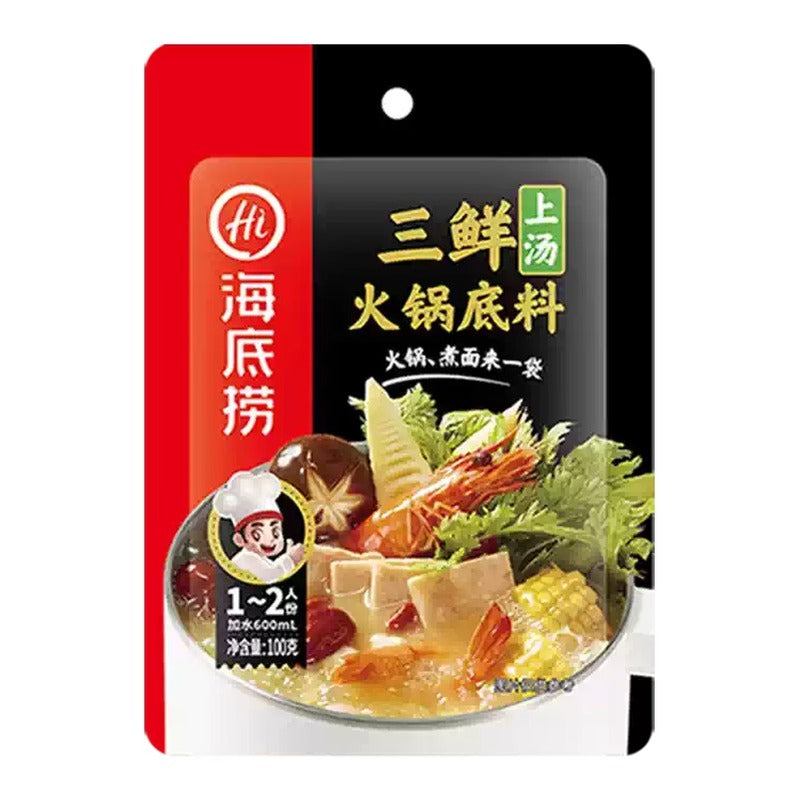 HAI-DI-LAO Hot Pot Base (Shrimp Soup) 200G