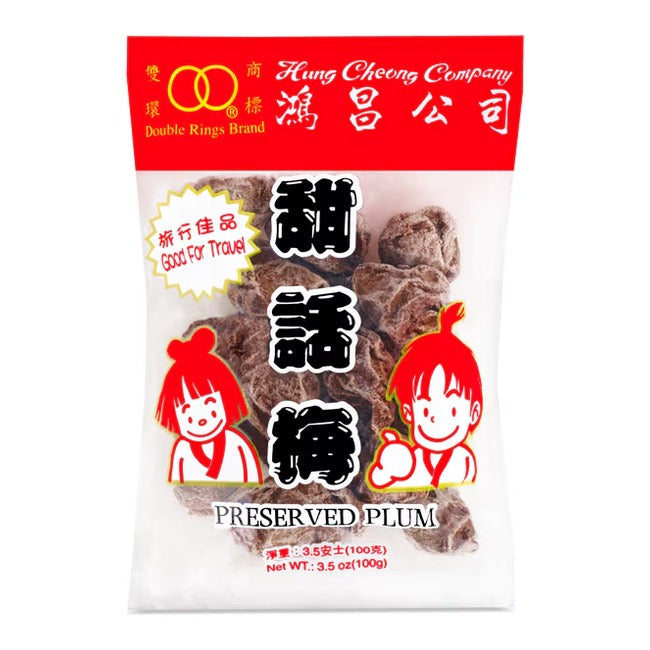 DOUBLE-RING Preserved Plum 100G