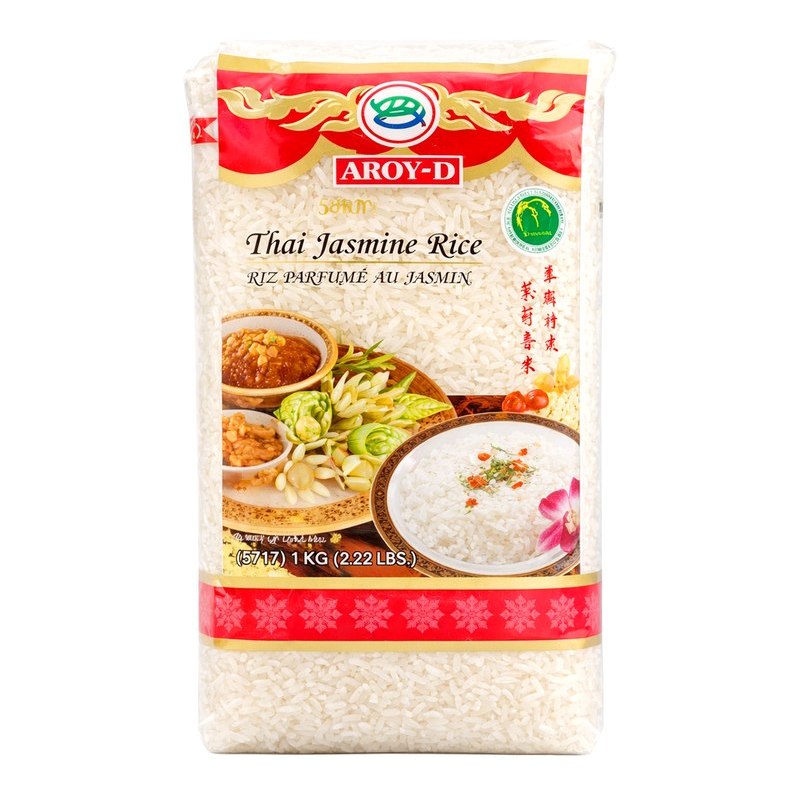 AROY-D Thai Jasmine Rice 1KG