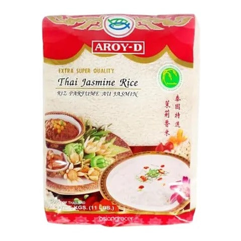 AROY-D Thai Jasmine Rice 5KG