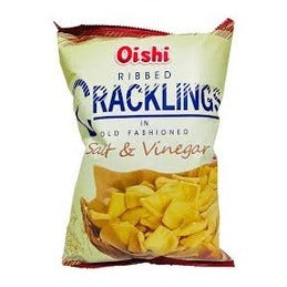 OISHI Ribbed Crackling Salt & Vinegar 90G