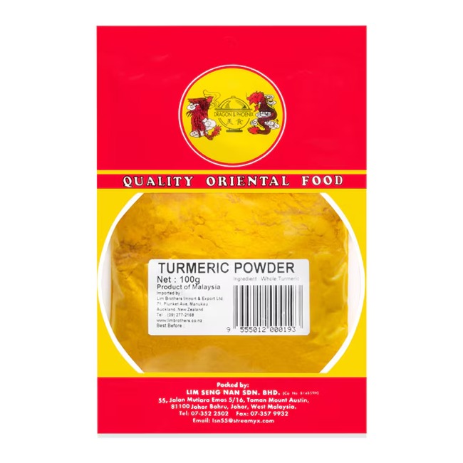 DRAGON-PHOENIX Turmeric Powder 100G