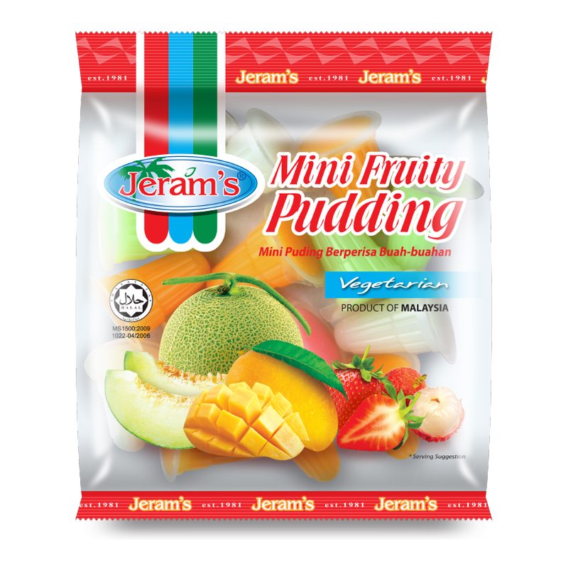 JERAM Mini Fruity Pudding 19G*15