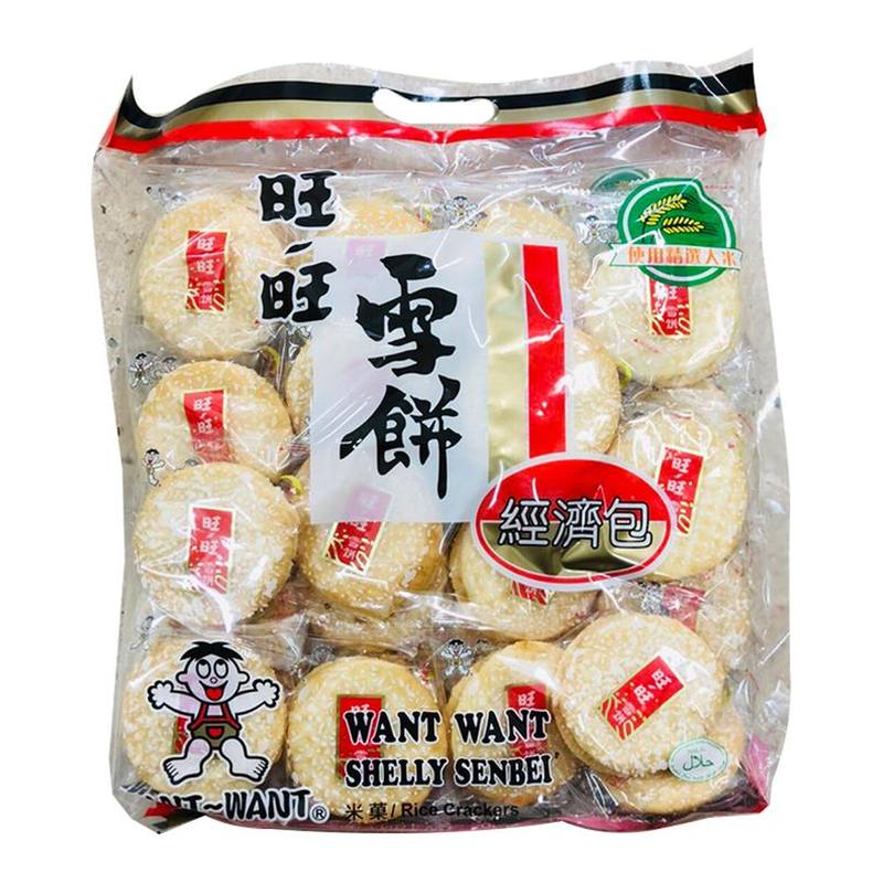 WANT-WANT Shelly Senbei Crackers 500G