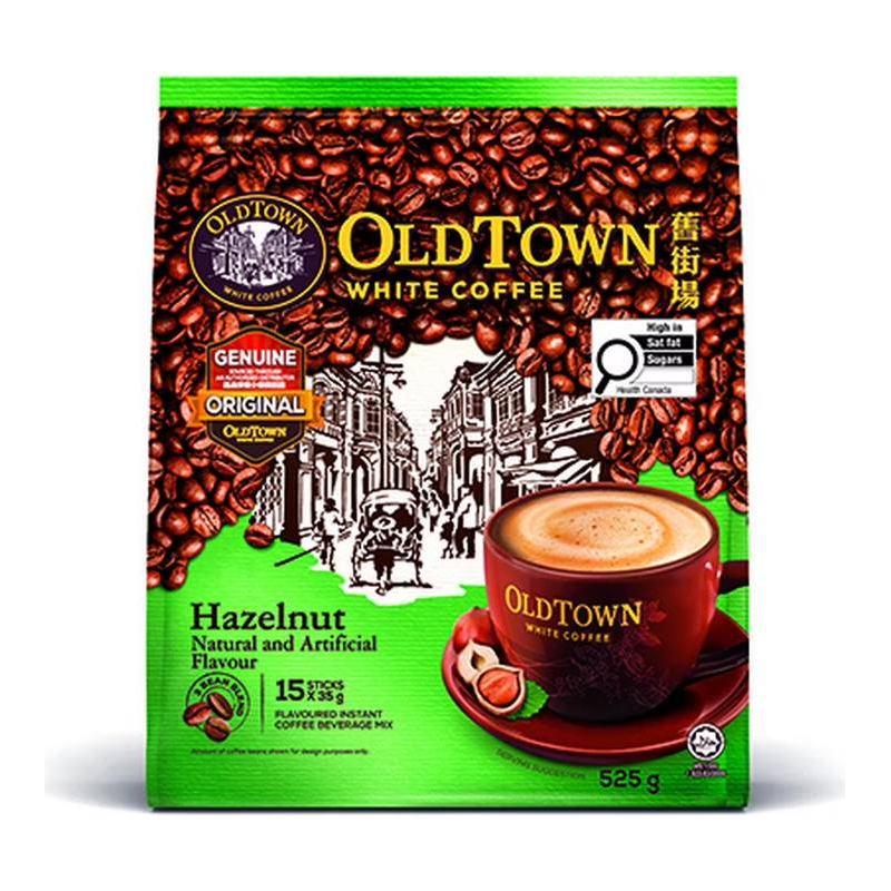 OLD-TOWN 3-In-1 White Coffee (Hazelnut) 474G