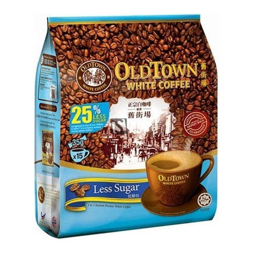 OLDTOWN 3-In-1 White Coffee (25% Less Sugar) 474G
