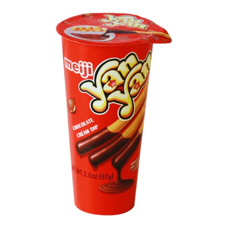 MEIJI Yan Yan Dip Biscuit Snack (Creamy Chocolate) 50G