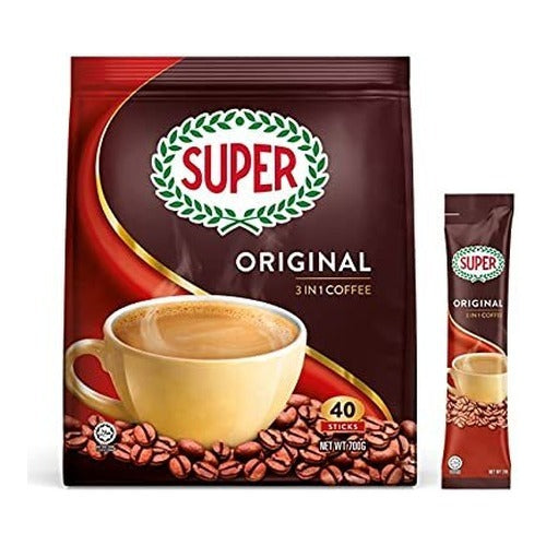 SUPER 3-In-1 Coffee (Original Low Fat) 20G*40
