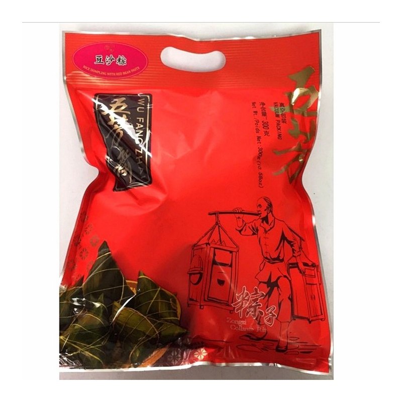 HUA-SHUN Rice Dumpling (Red Bean Paste) 300G