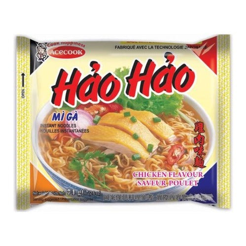ACECOOK Hao Hao Instant Noodles (Chicken) 74G