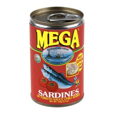 MEGA Sardines (Tomato Sauce with Chilli) 155G
