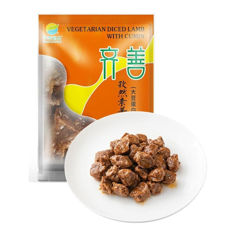 QI-SHAN Vegetarian Diced Lamb (Cumin) 170G