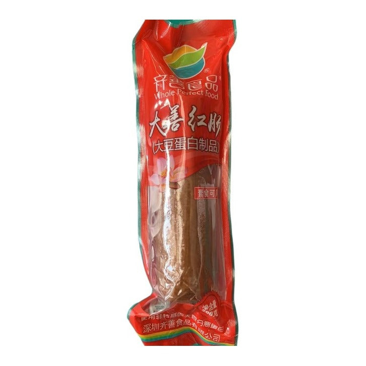 QI-SHAN Vegetarian Da-Shan Red Sausage (Vegan) 200G