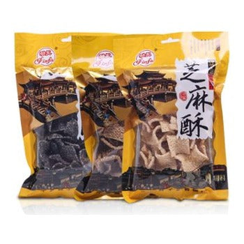 JIN-FA White Sesame Crackers (Black & White) 180G