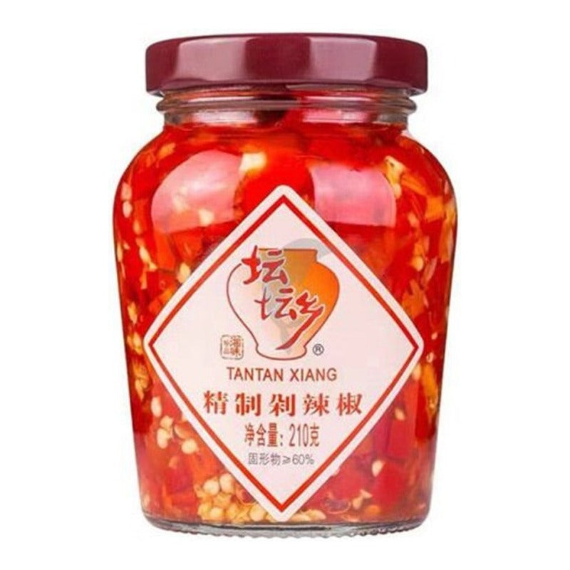 TAN-TAN-XIANG Pickled Chopped Chilli (Red) 210G