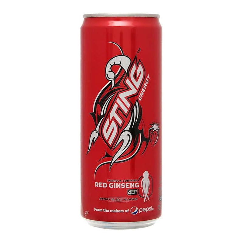 STING Energy Drink (Strawberry) 330ML