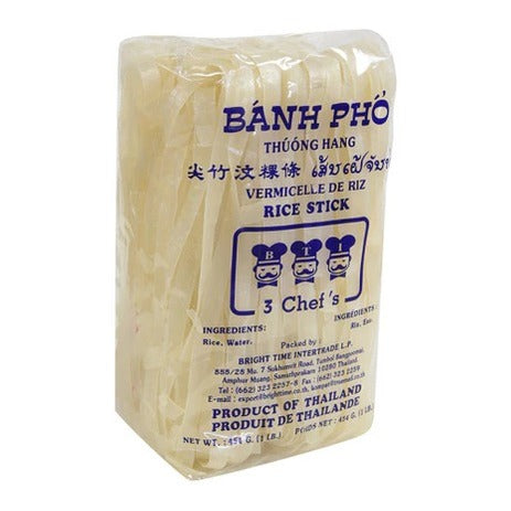 3-CHEF Rice Stick (10mm) 454G