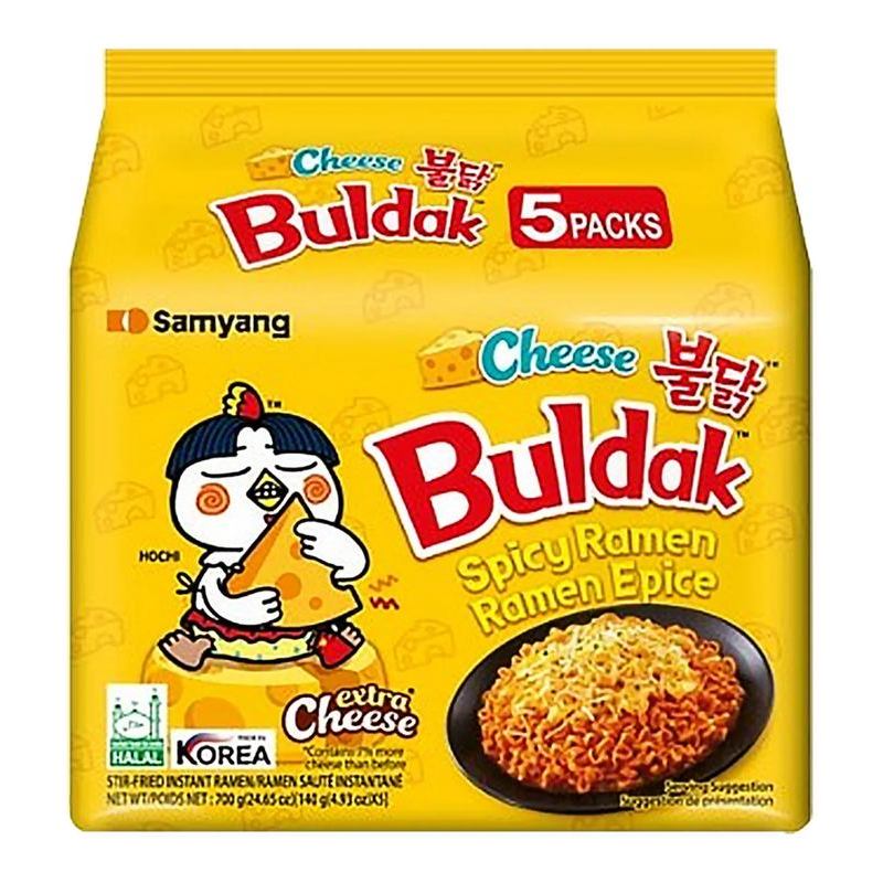 SAMYANG Hot Chicken Ramen (Cheese) 140G*5