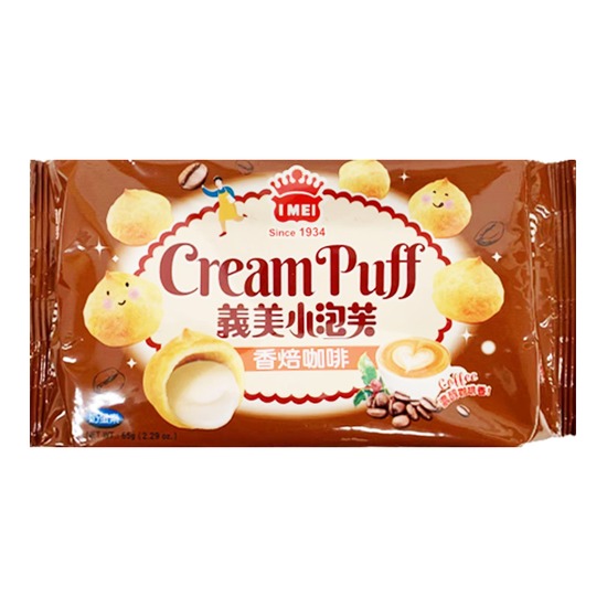 I-MEI Cream Puff (Coffee) 65G