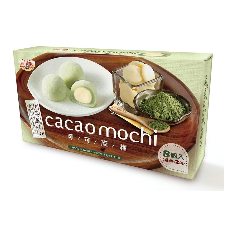 ROYAL-FAMILY Cacao Mochi (Matcha) 80G