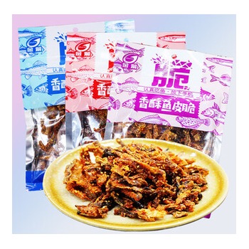 JJ Crispy Fish Skin (Spicy) 108G